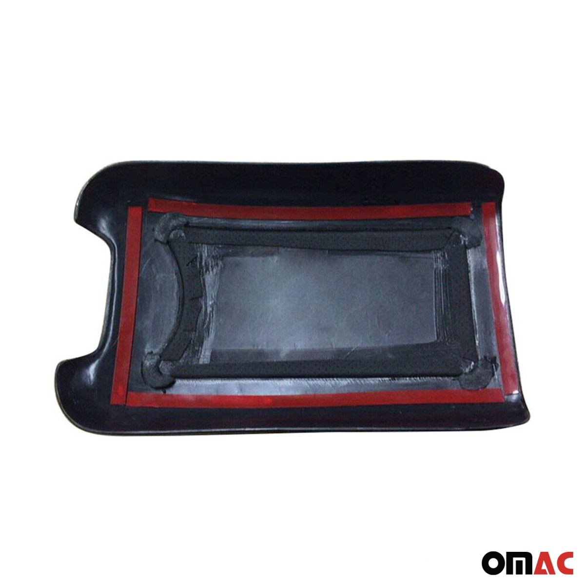 Merecedes C Class W203 Armrest Box Lid - Omac - Birdeye-Black Leather - Black (2000-2007)